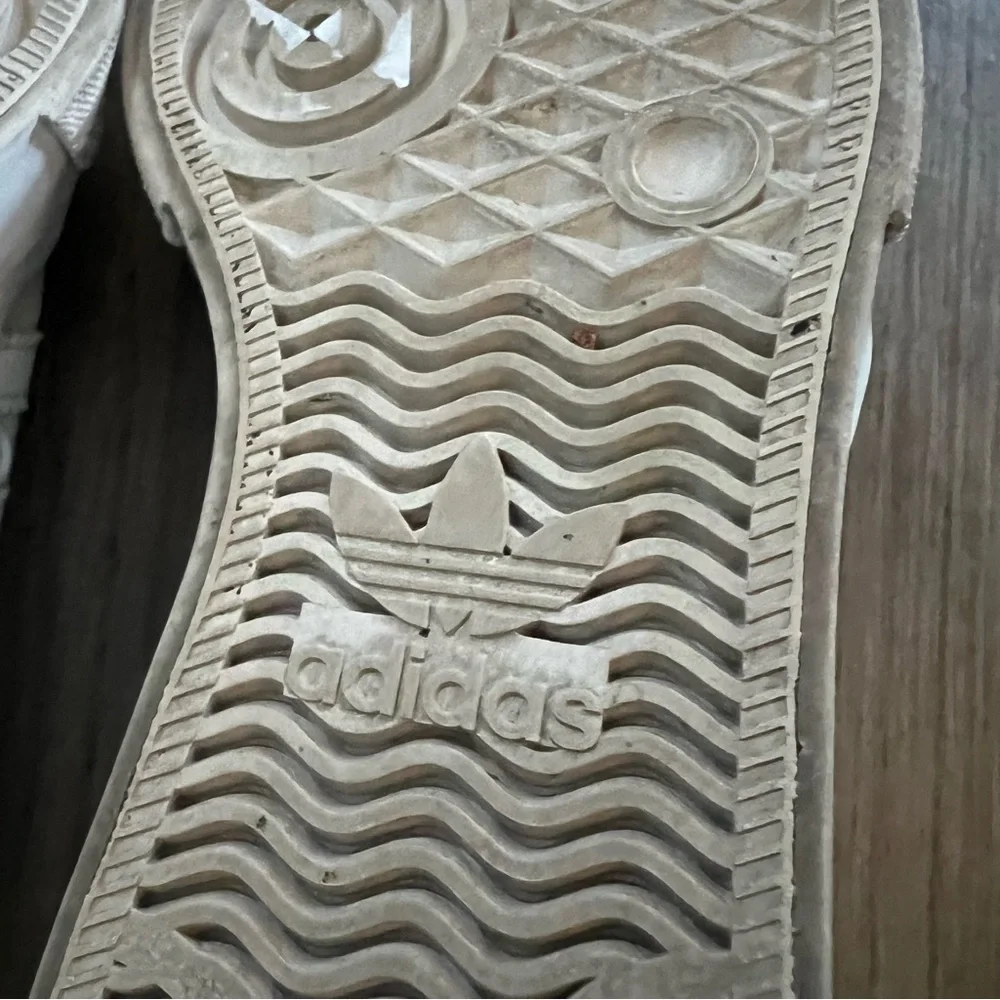 Adidas Nizza Platform Lace Up Sneakers White Size 7 - Picture 5 of 9